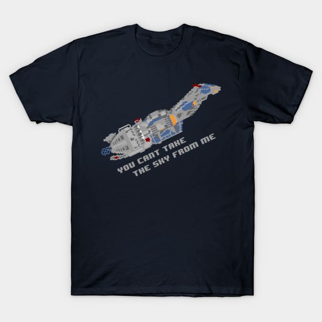 Serenity2 8-Bit T-Shirt by ADCYMedia1